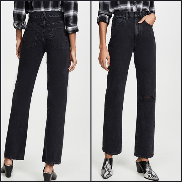 SLVRLAKE Denim - SLVRLAKE London Jean In Long Gone 30